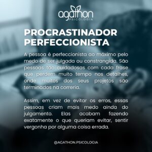 Procrastinador Perfeccionista